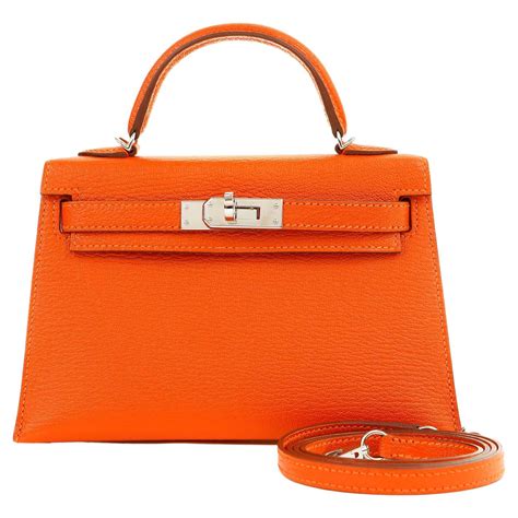 hermes orange mini kelly|Hermes mini kelly for sale.